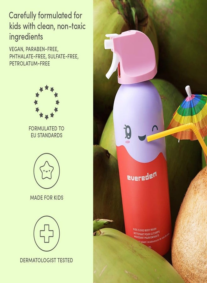 Evereden Kids Shower Essentials Set: 2-in-1 Kids Shampoo and Conditioner + Cloud Body Wash - Gentle Cloud-Like Toddler Body Wash & Gentle Shampoo-Conditioner - Clean & Vegan Skin Care - Image 5